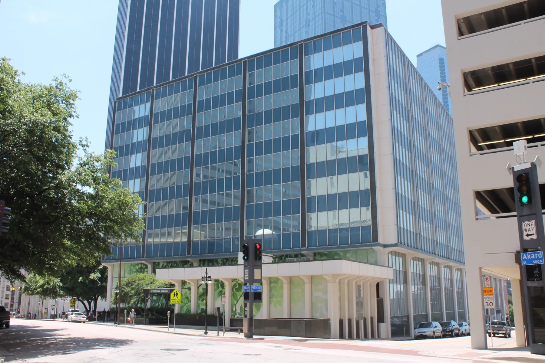 The historic Mayflower Building in downtown Dallas