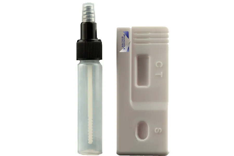 A fecal immunochemical test kit used for colorectal cancer screening