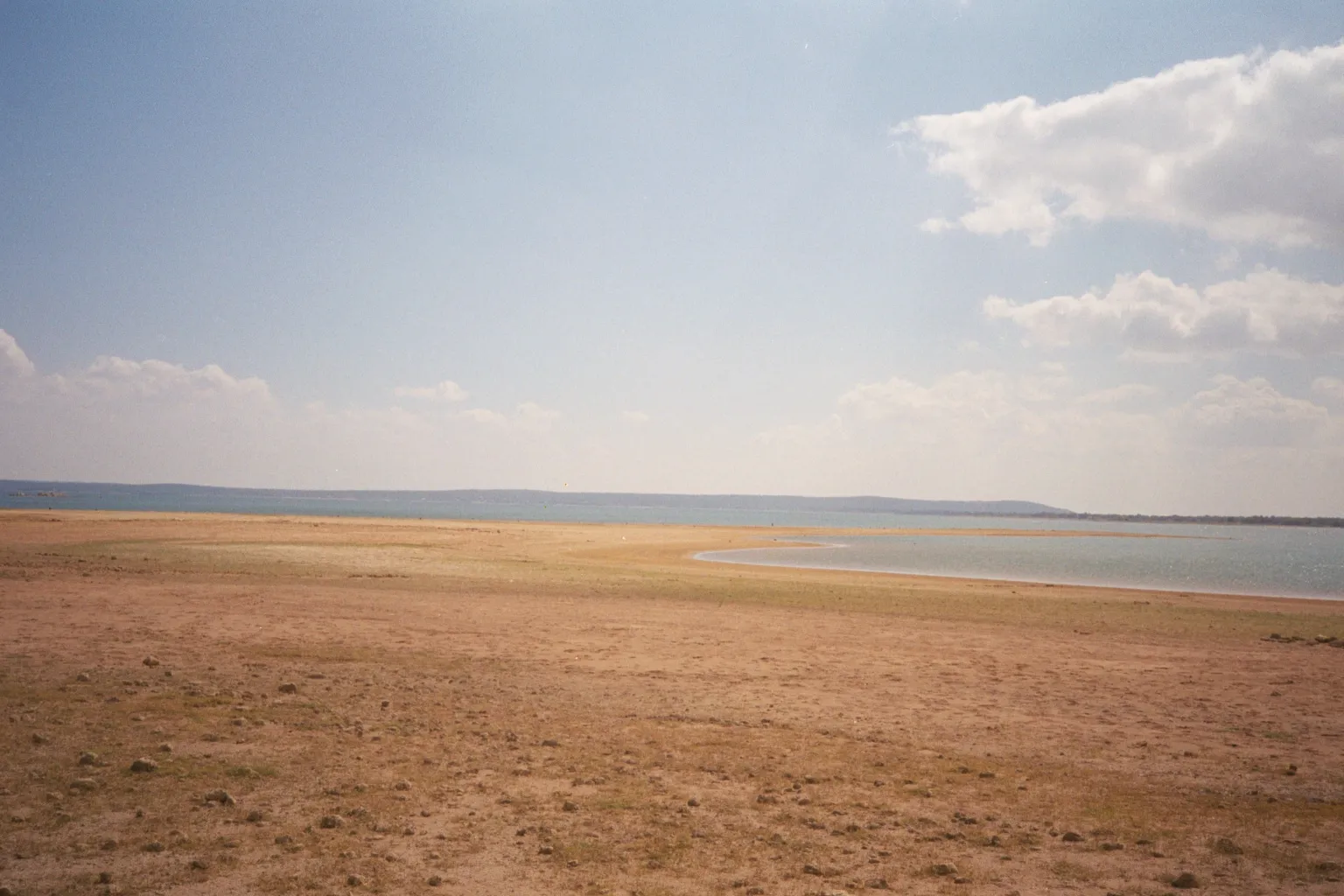 The wide open water of Lake Buchanan in the Texas Hill Country