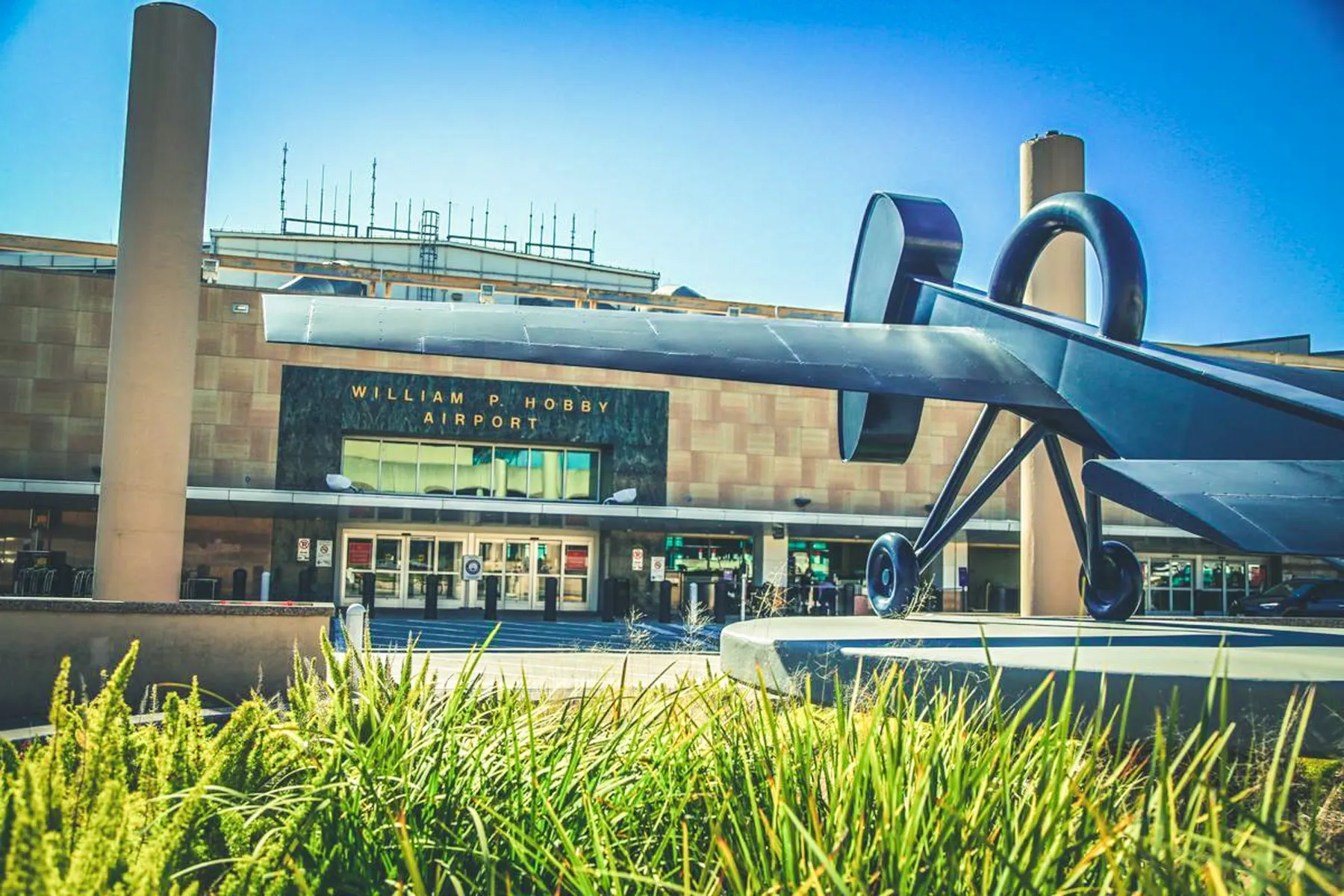 William P. Hobby Airport terminal entrance