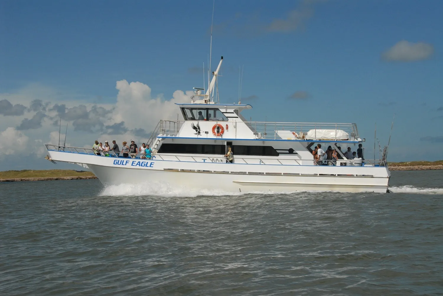 The Gulf Eagle fishing boat from Deep Sea Headquarters