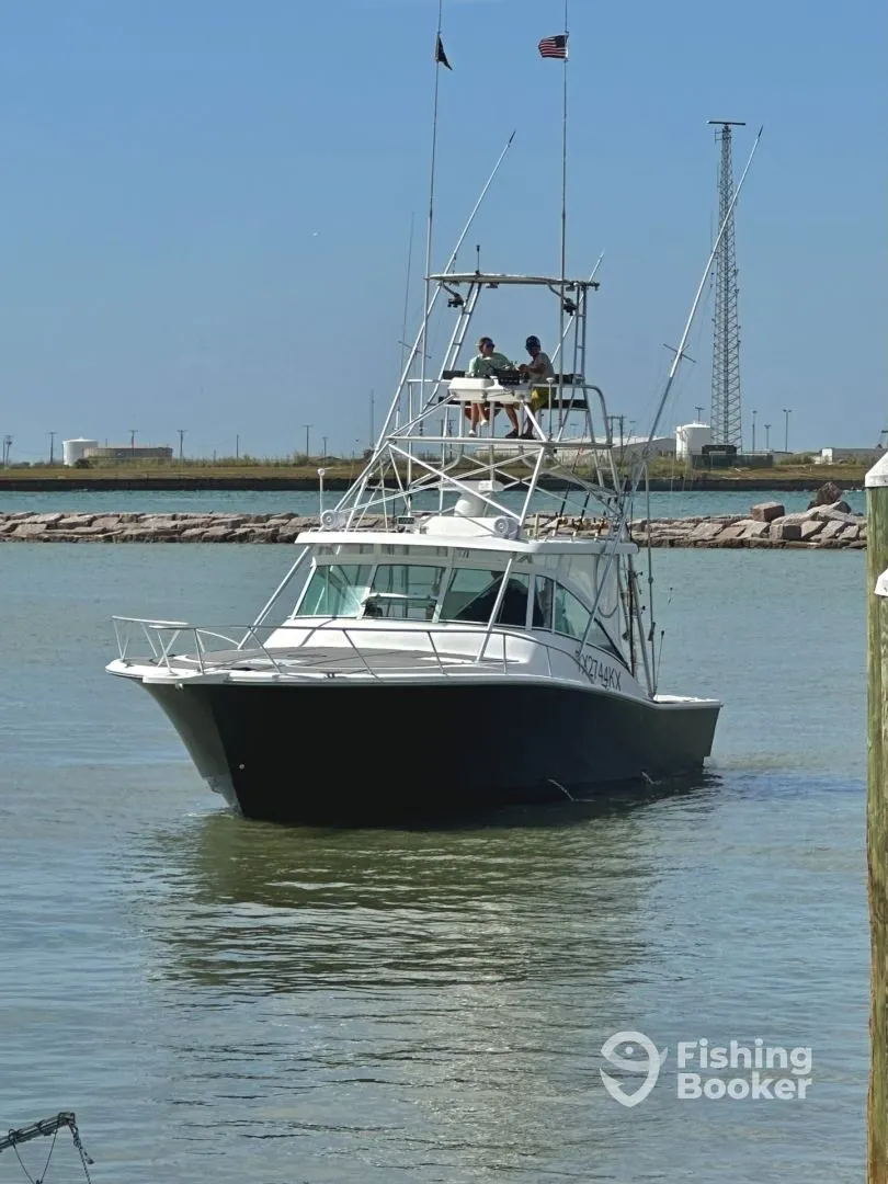 The Gulf Magic fishing boat in Port Aransas
