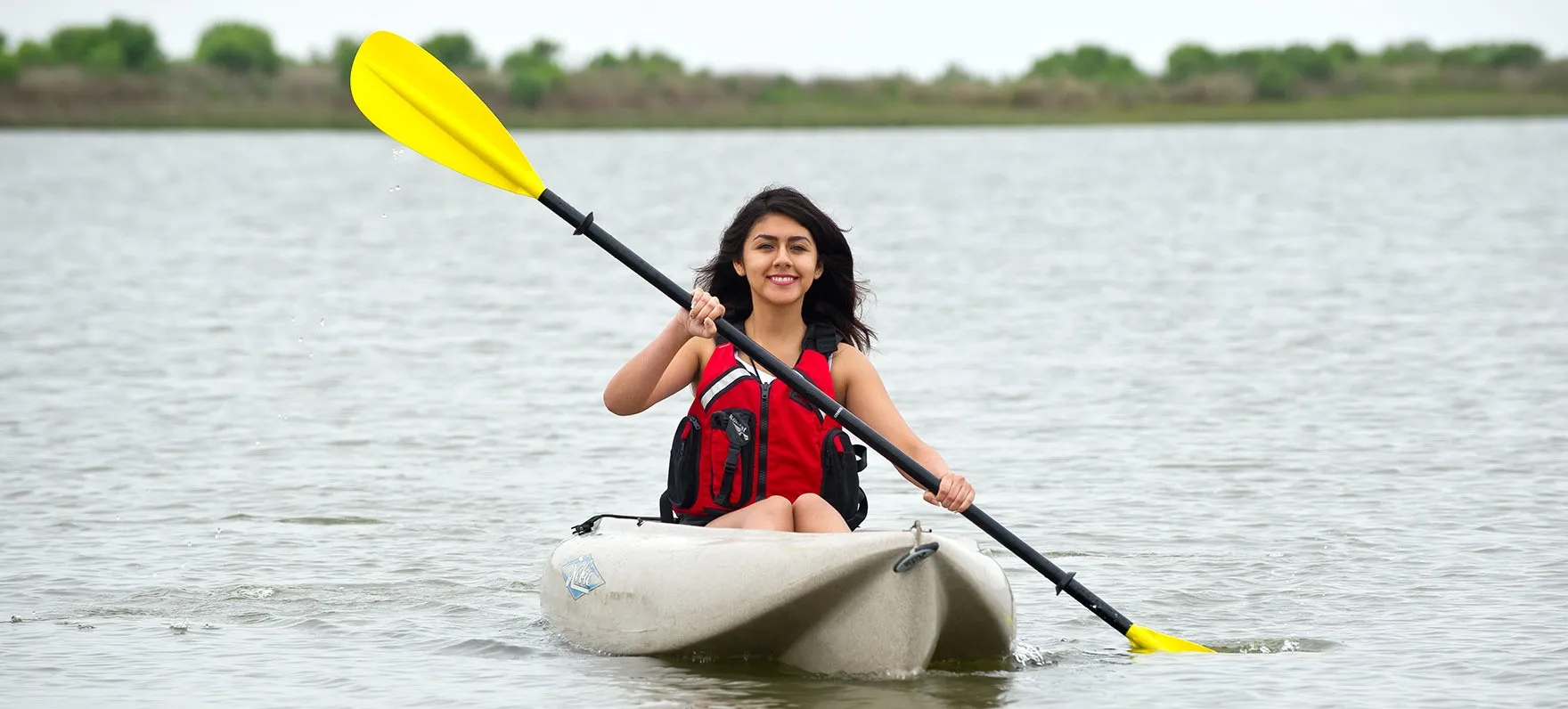 Kayaking at Galveston Island State Park