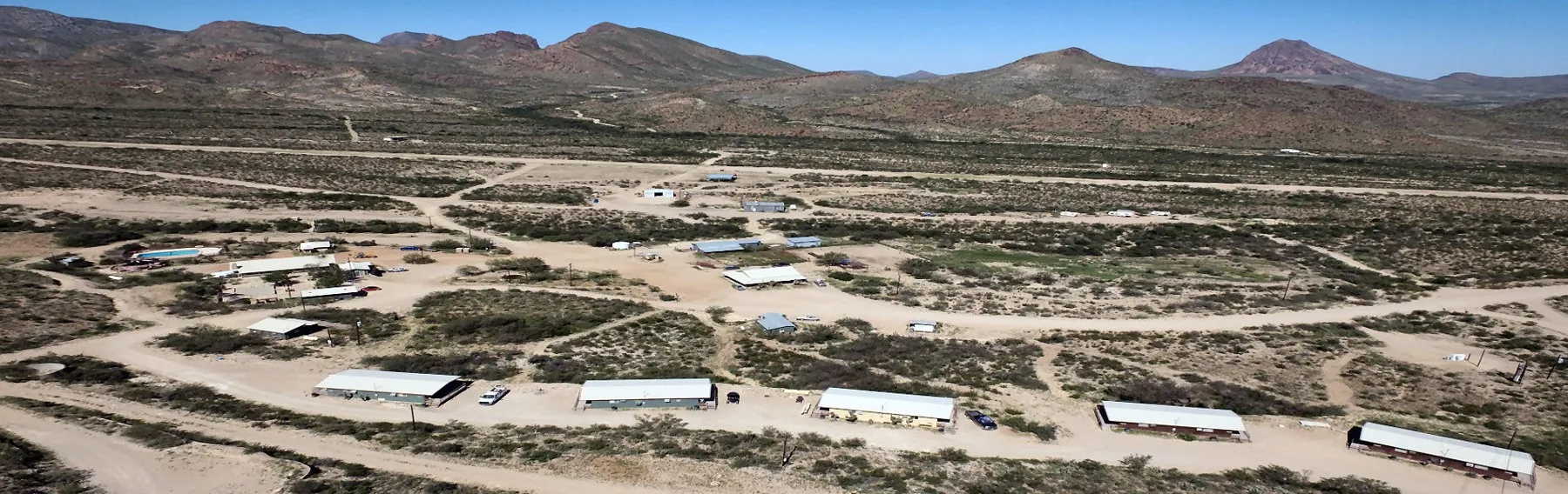 Terlingua Ranch Lodge in its desert setting
