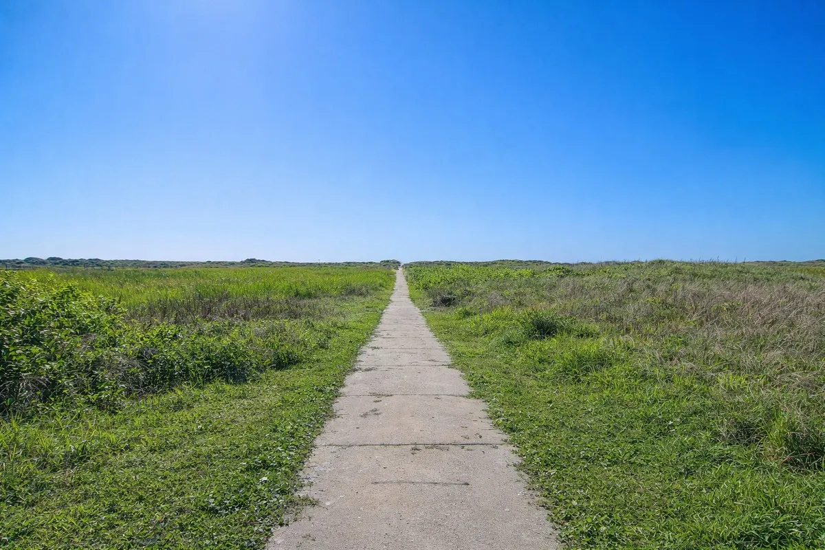 The beach path through the dunes at Sea Isle Village