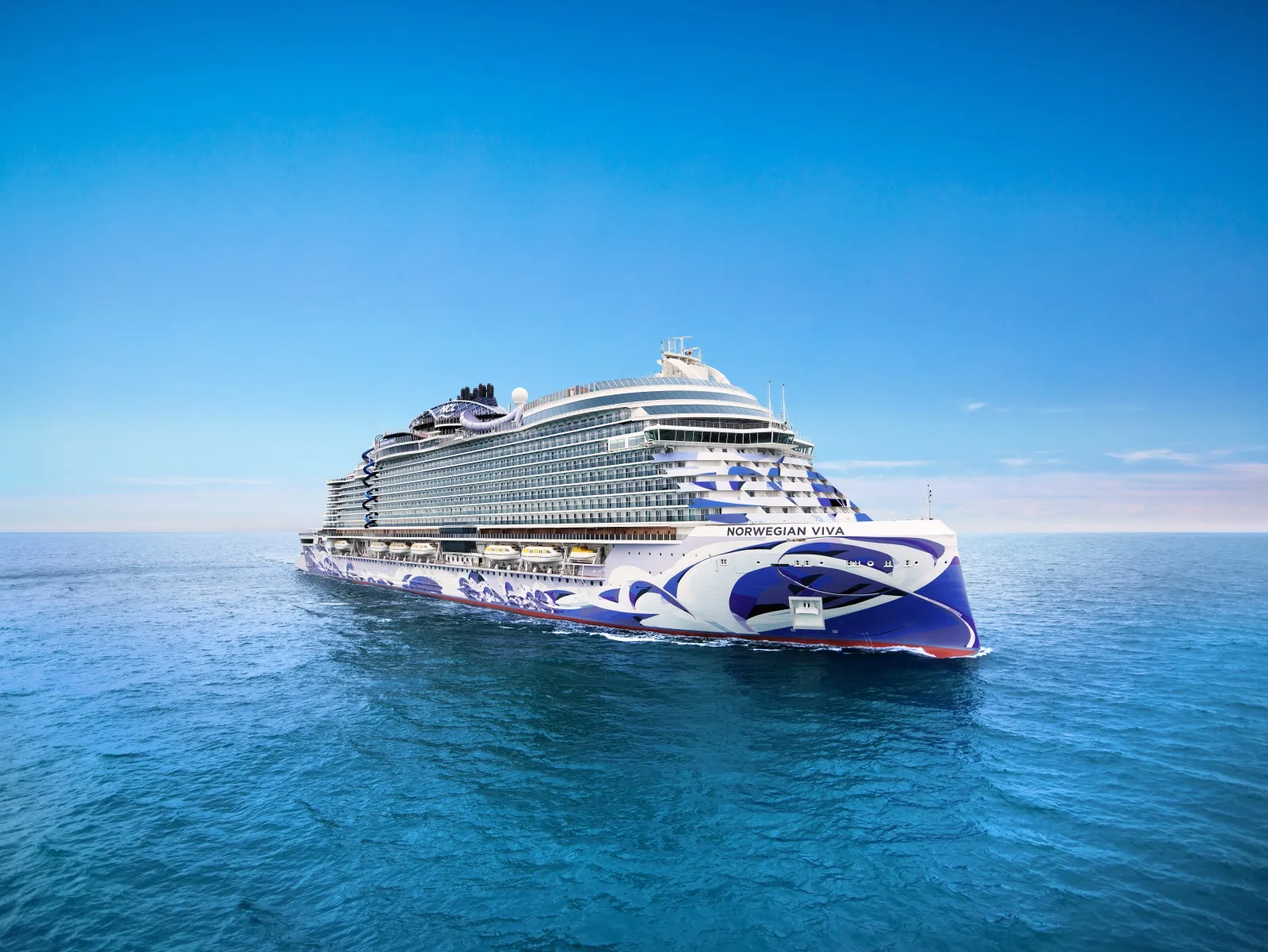 Norwegian Viva at sea