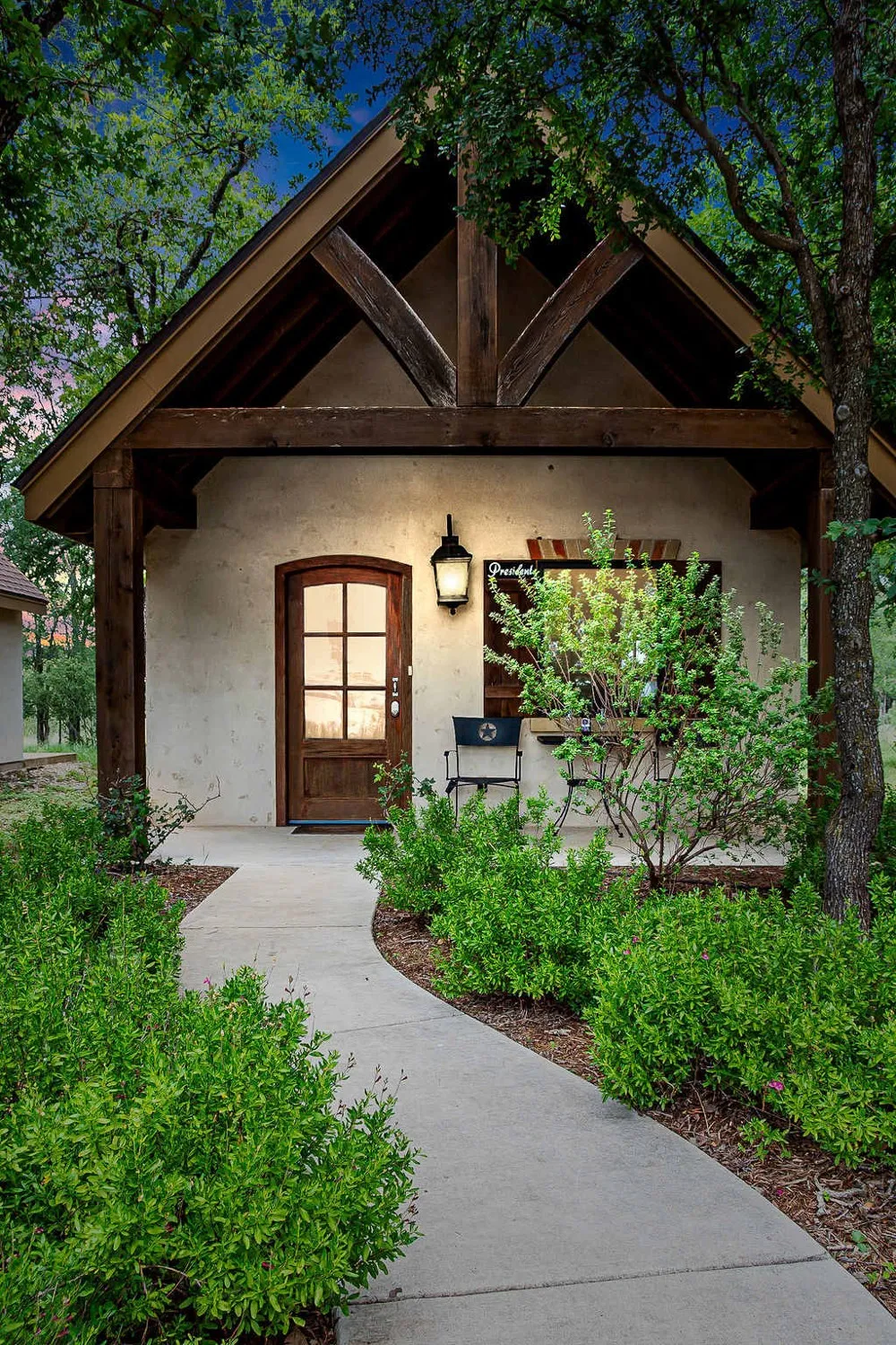One of the cottages at Messina Hof Hill Country