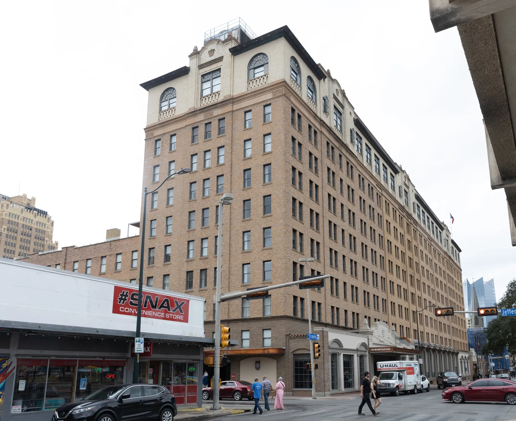 The St. Anthony Hotel exterior in San Antonio
