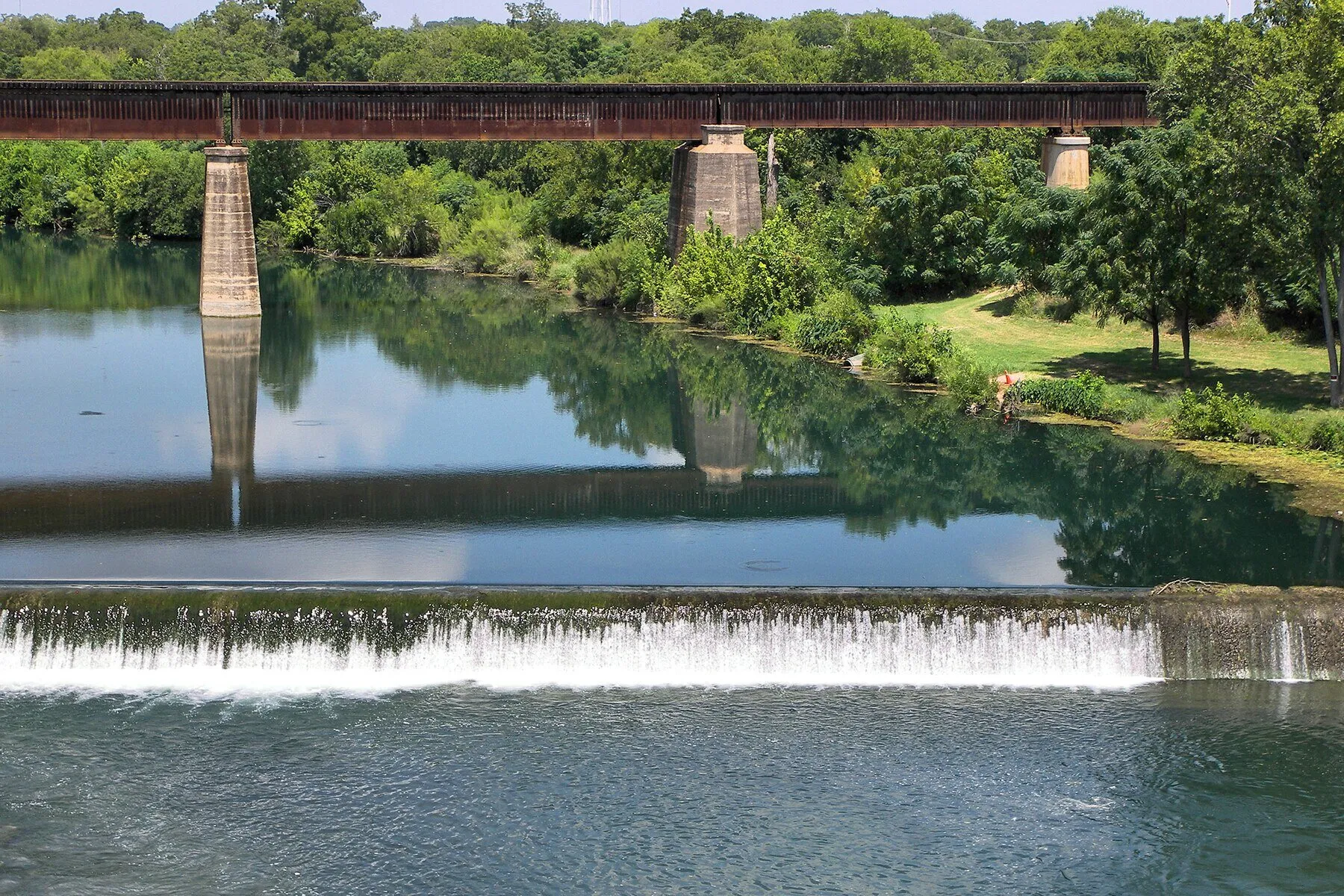 Guadalupe River north of New Braunfels
